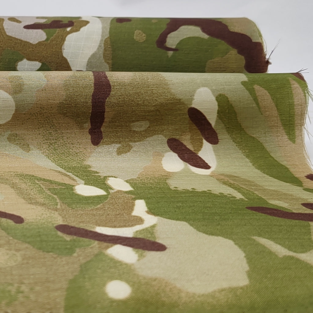 All terrain print nylon ripstop camouflage fabric