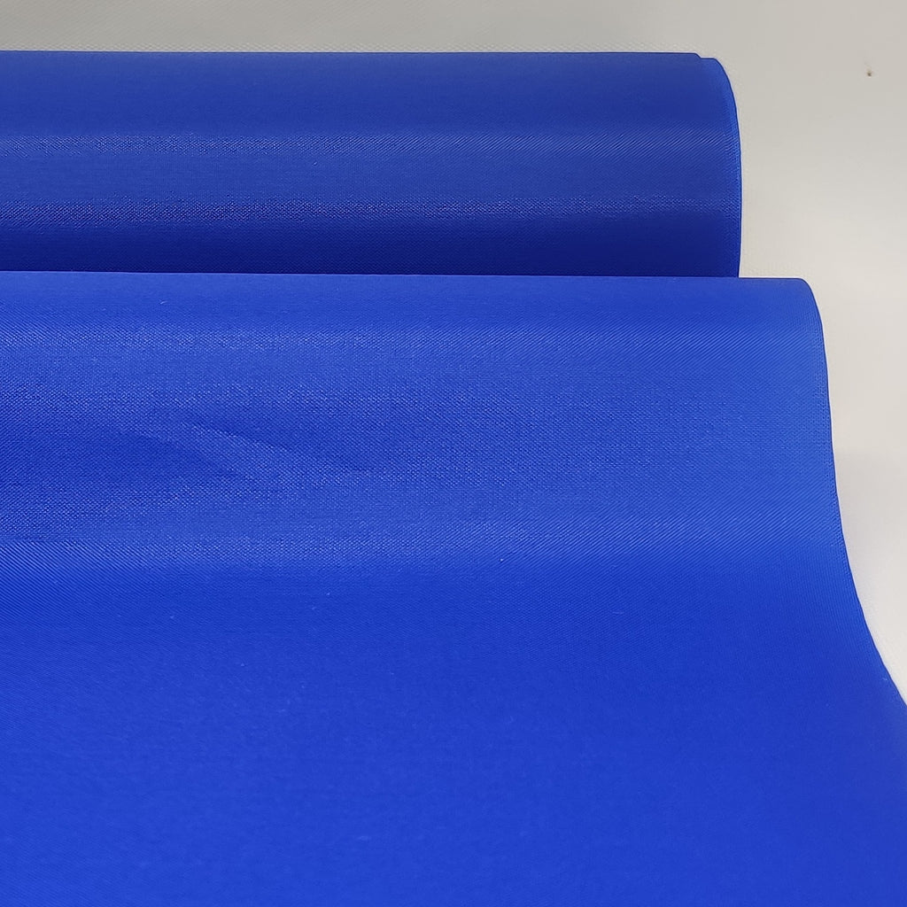 Royal blue silicone coated polyester