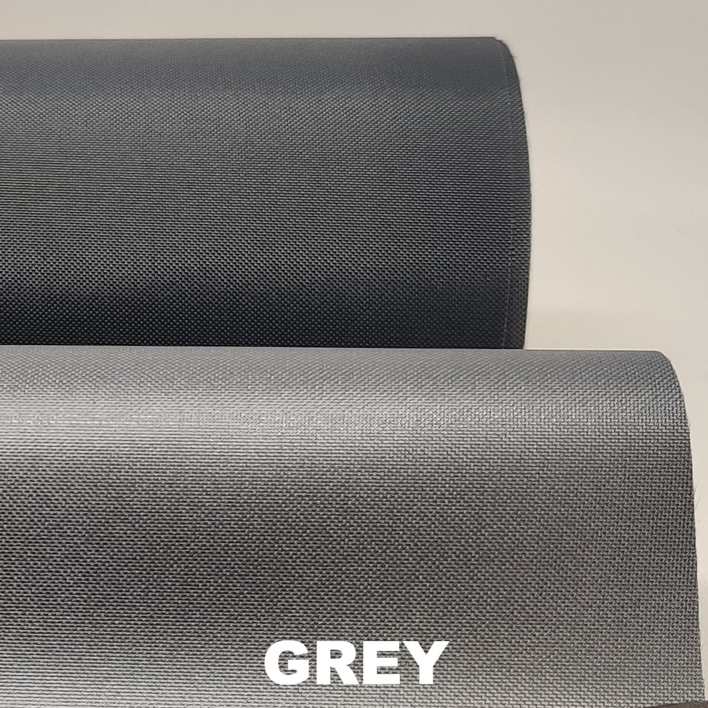 Grey medium weight nylon with PU coating