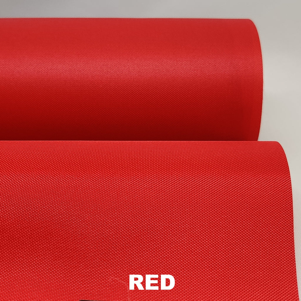 Red medium weight nylon with PU coating