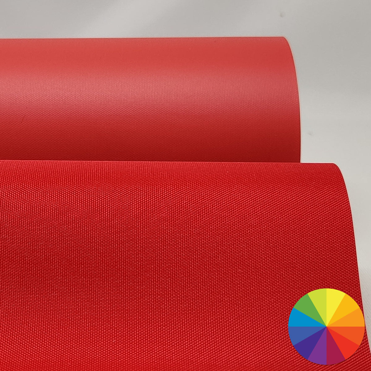 red, neoprene coated nylon, fabric, waterproof, neoprene nylon