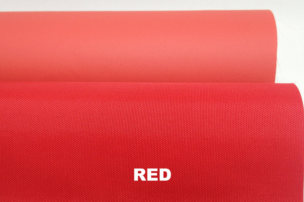 Red neoprene coated nylon