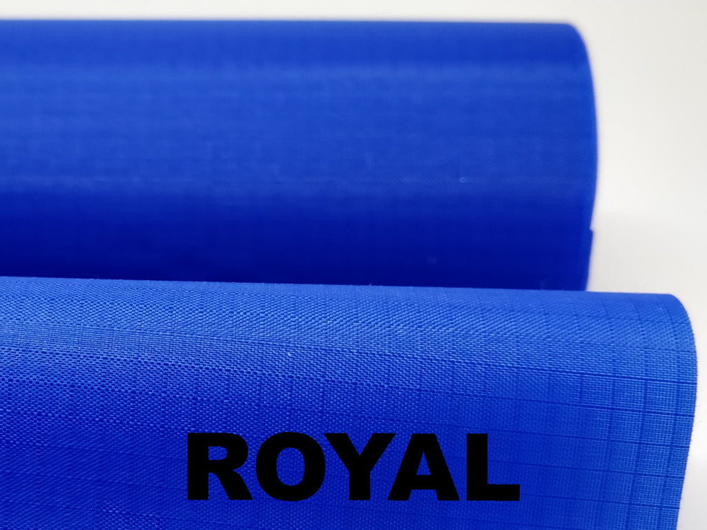 Royal blue crisp nylon ripstop