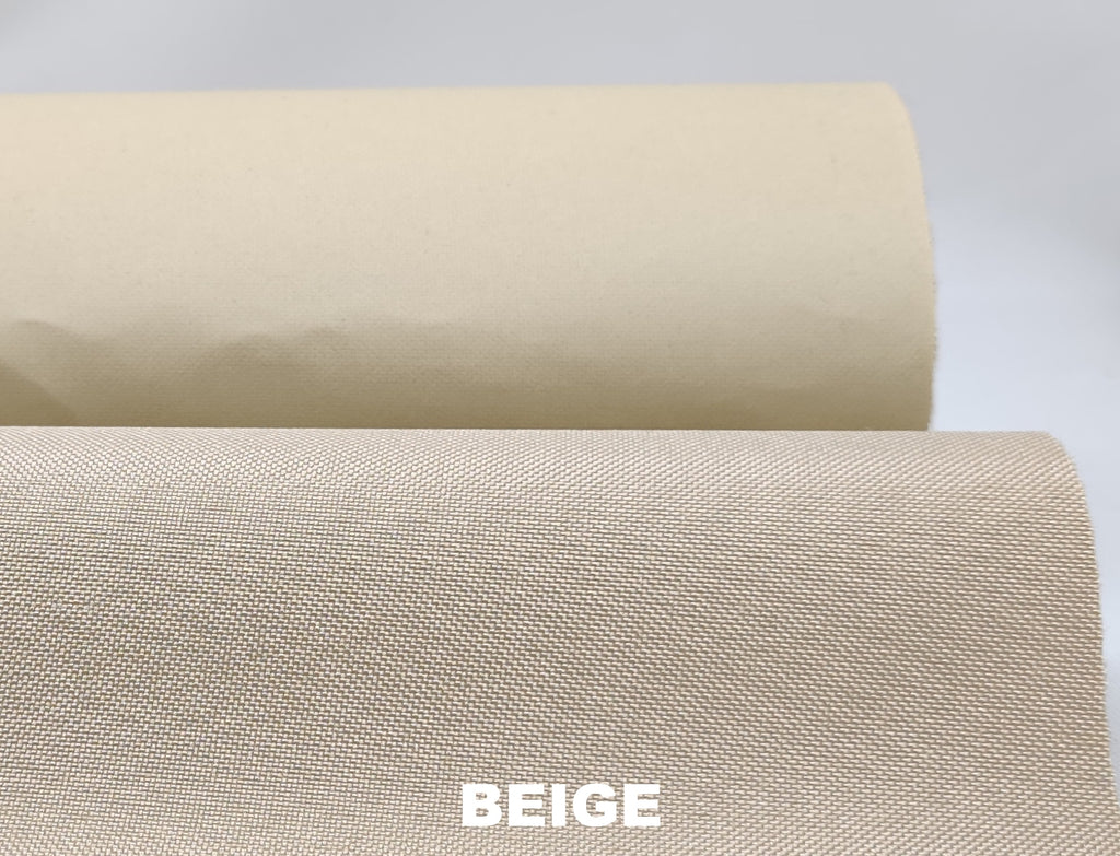 Beige water resistant polyester