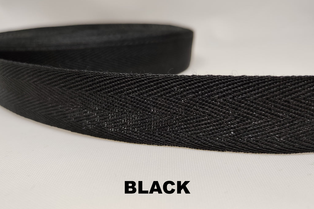 Black polyester binding tape