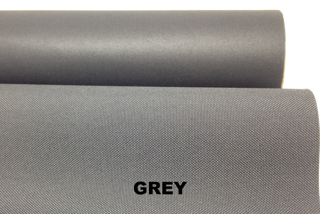 Grey waterproof PU coated polyester