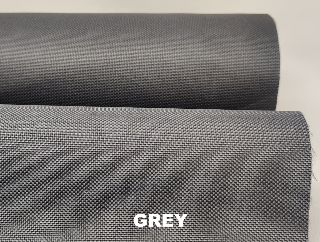Grey texturised polyester