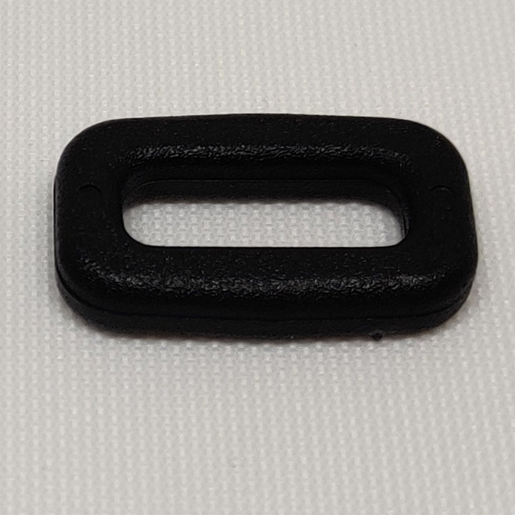 Black plastic 15 millimetre square ring from ITW Nexus