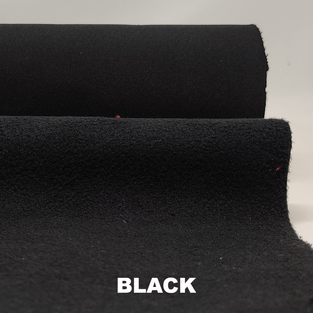 Black polyester softshell