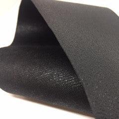 Black Toughtek grip fabric, cut into strips of 50 centimetres by 33 centimetres