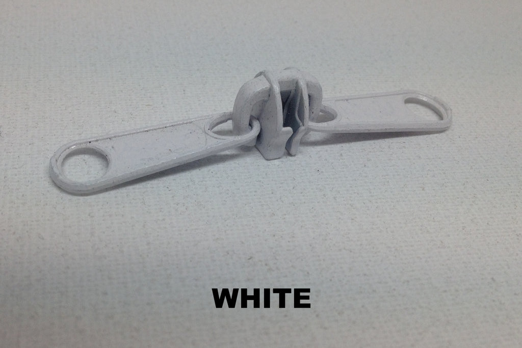 White metal Z790 double slider for coil zip
