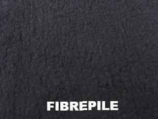 Black fibrepile sherpa fleece at profabrics