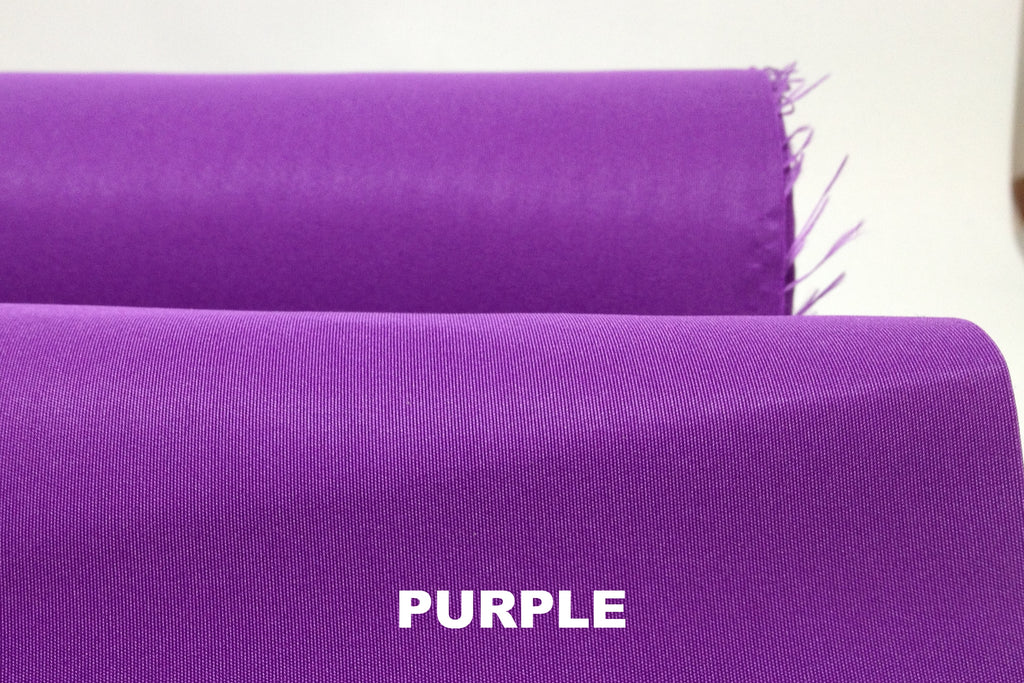 Purple lightweight showerproof nylon