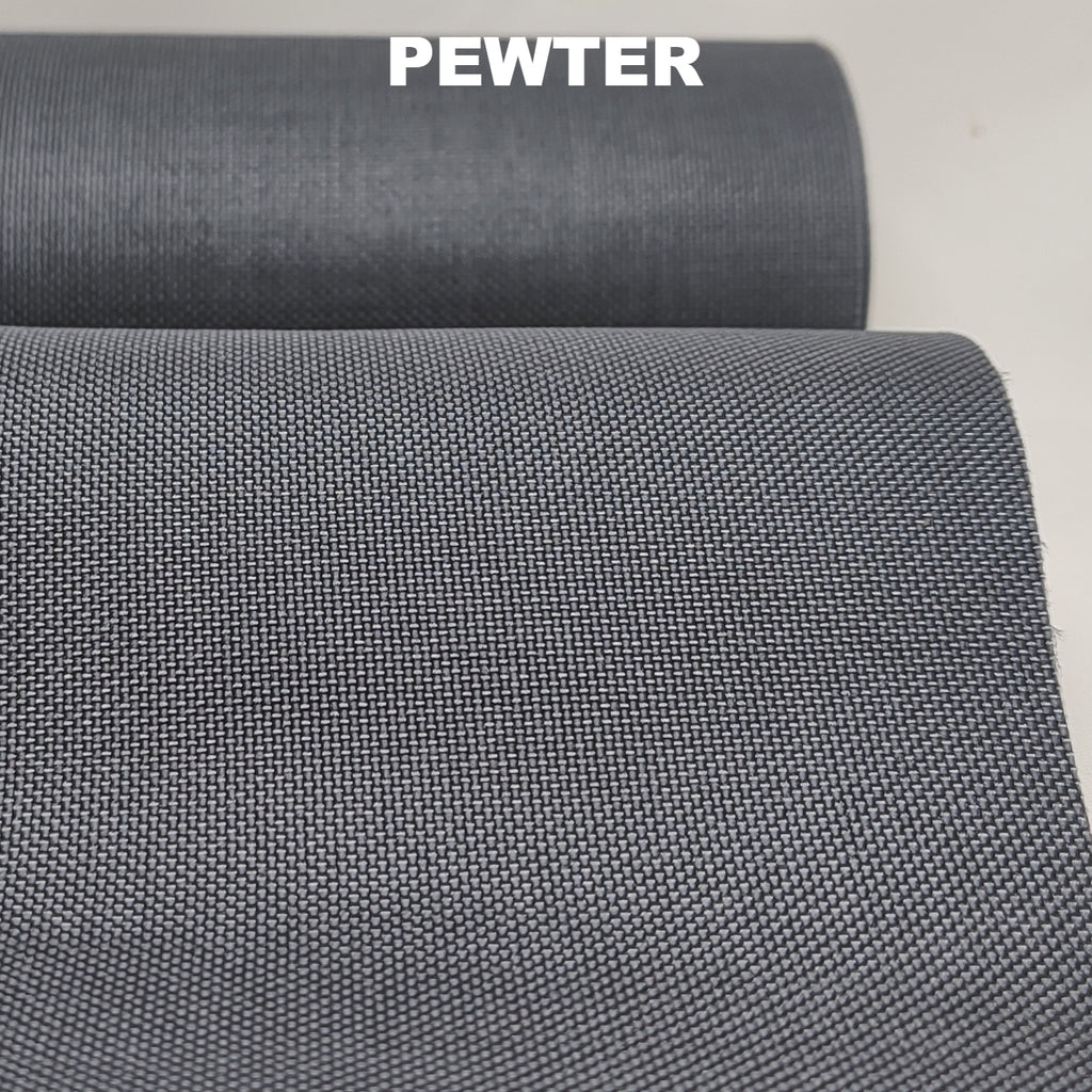 Pewter heavy duty PU coated nylon