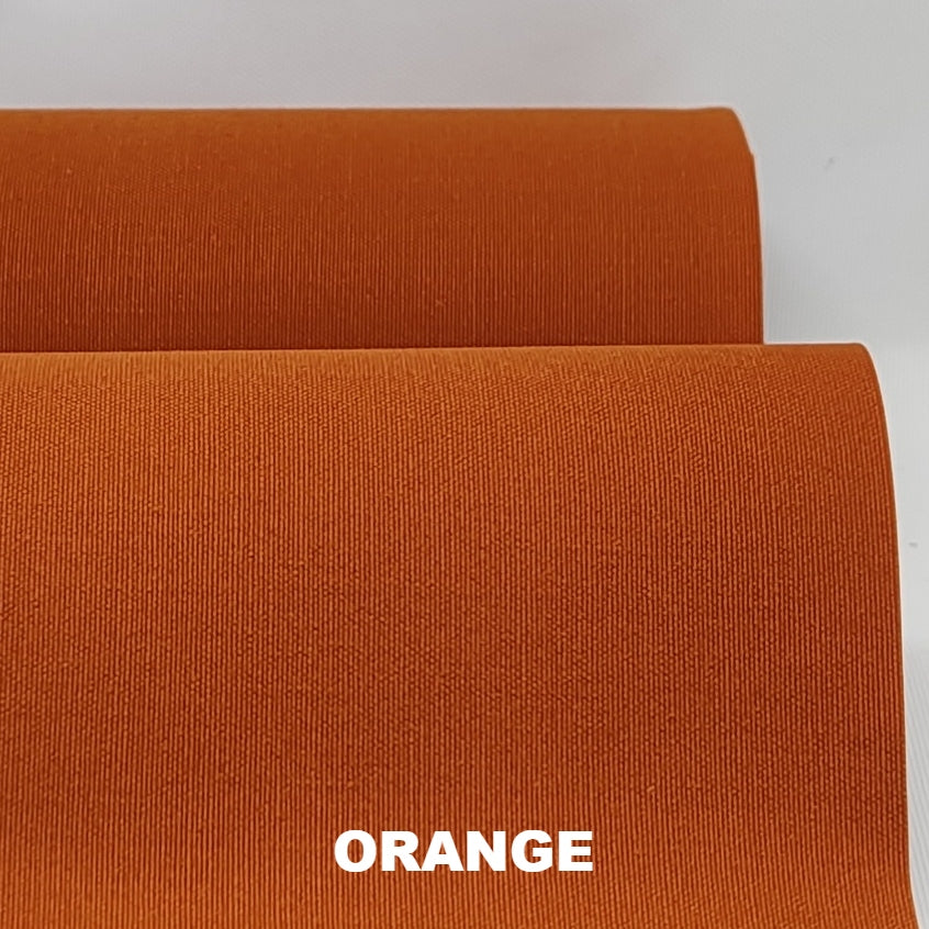 Orange Staywax waxed cotton fabric