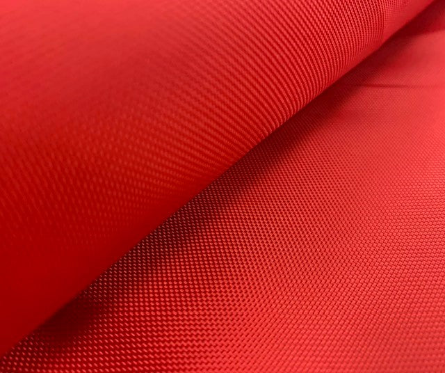 Red UV resistant polyester