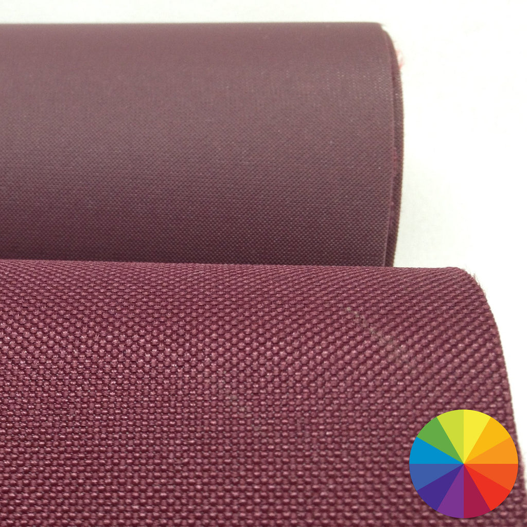 Vinyl coated waterproof polyester available in multiple colours