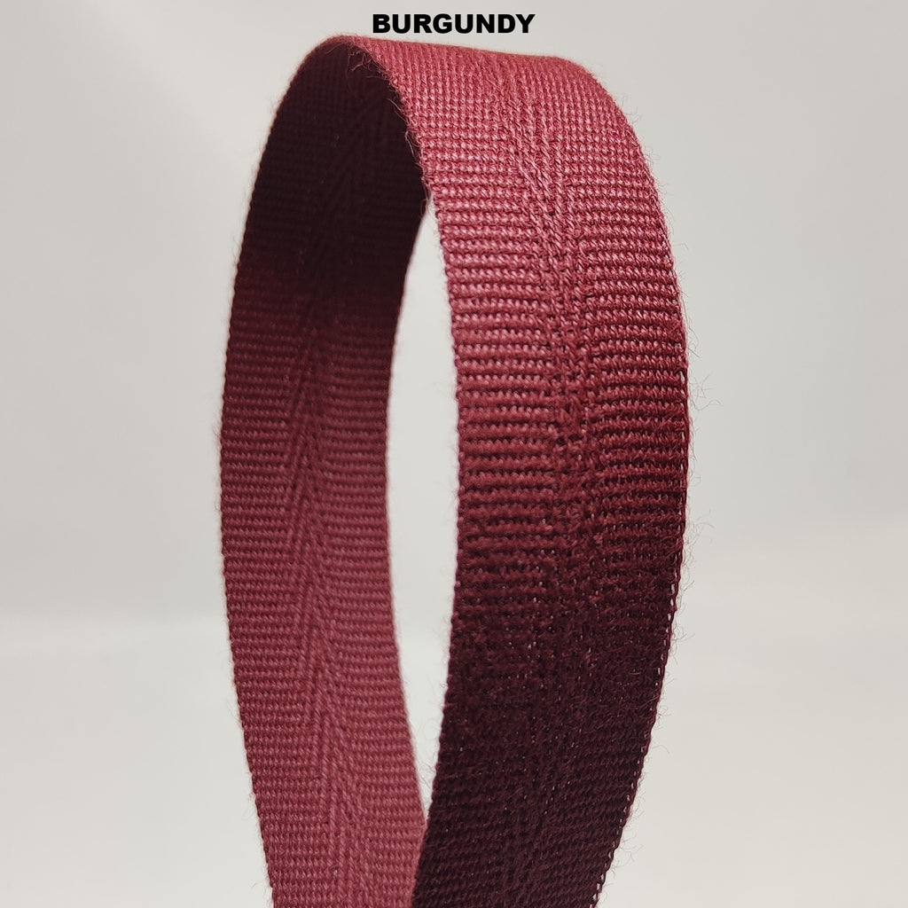 Burgundy Sauleda acrylic binding tape 
