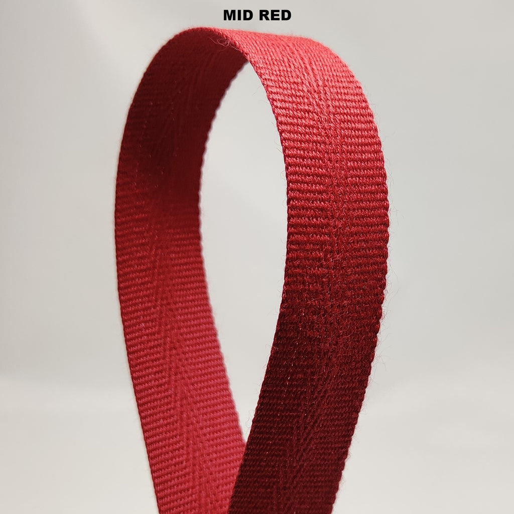 Mid red Sauleda acrylic binding tape 