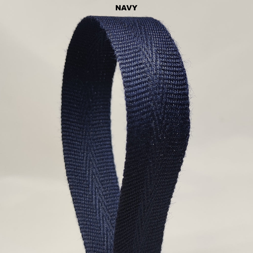 Navy blue Sauleda acrylic binding tape 