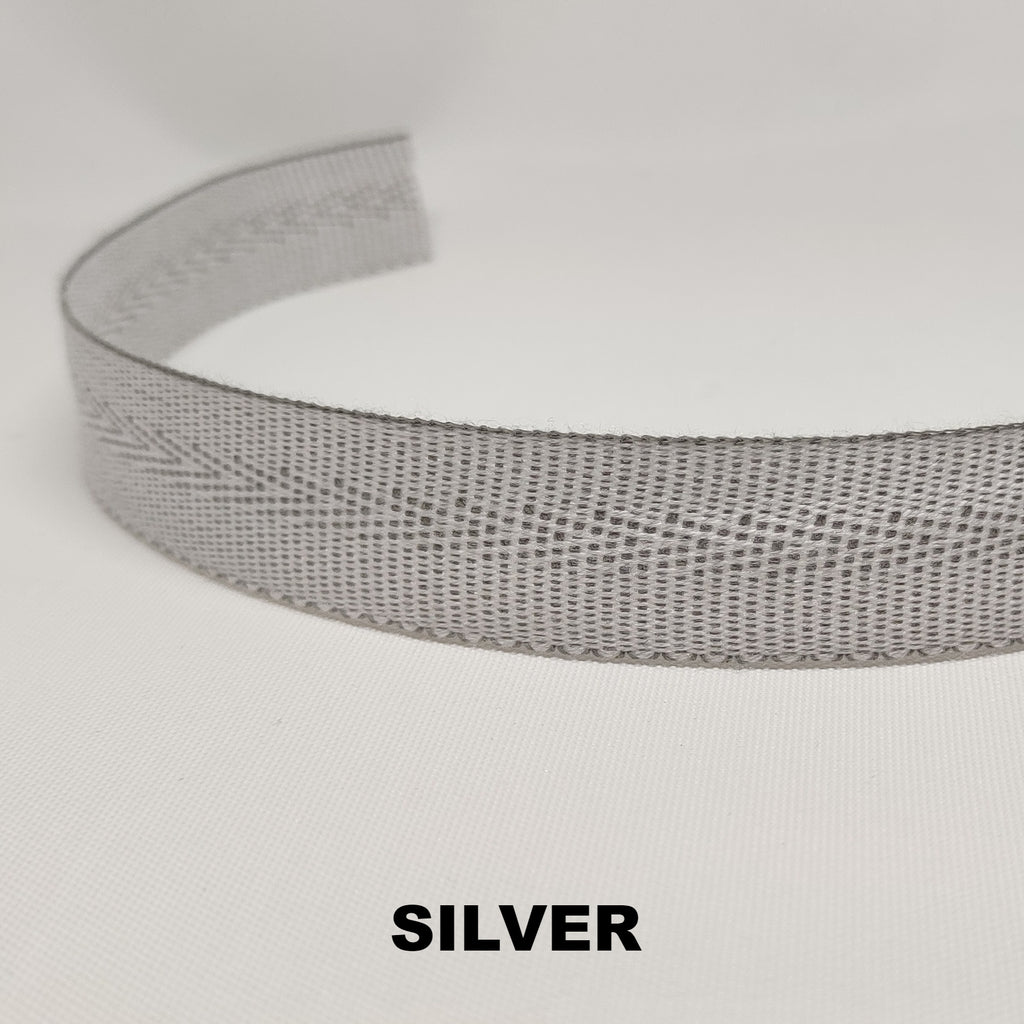 Silver Sauleda acrylic binding tape 