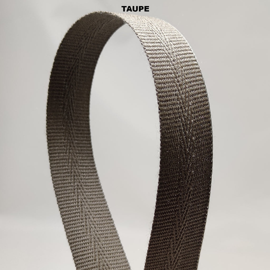 Taupe Sauleda acrylic binding tape 