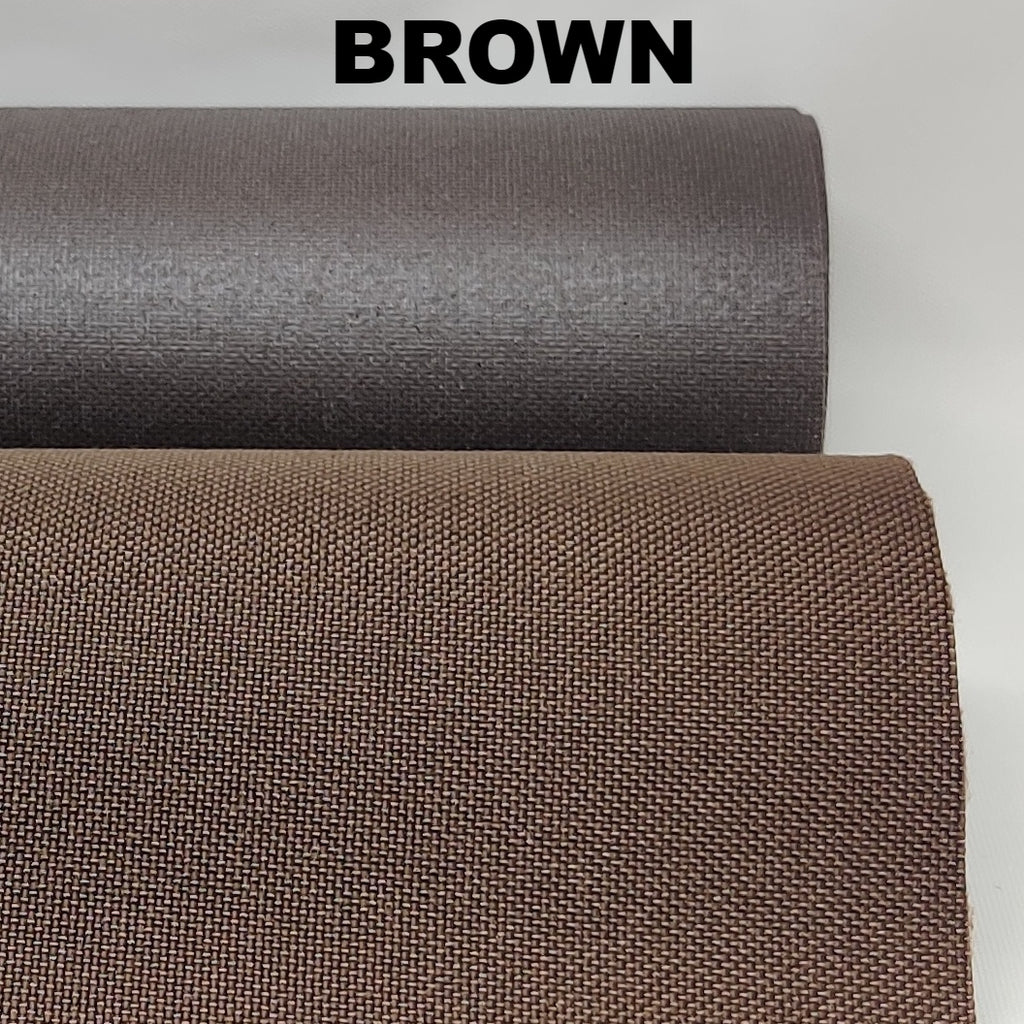 Brown heavy duty PU coated nylon