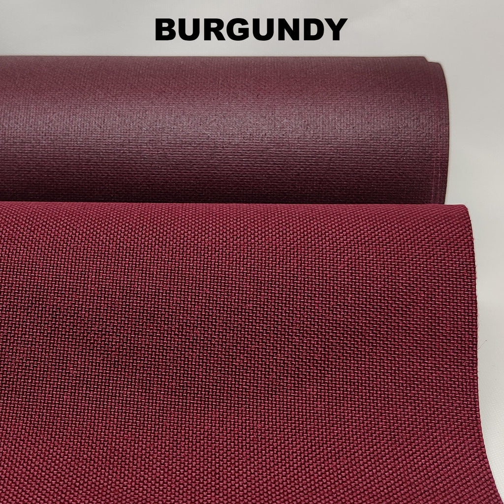 Burgundy heavy duty PU coated nylon