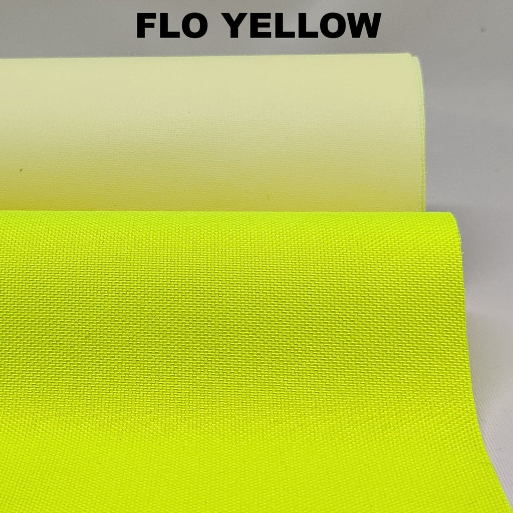 Fluorescent yellow heavy duty PU coated nylon