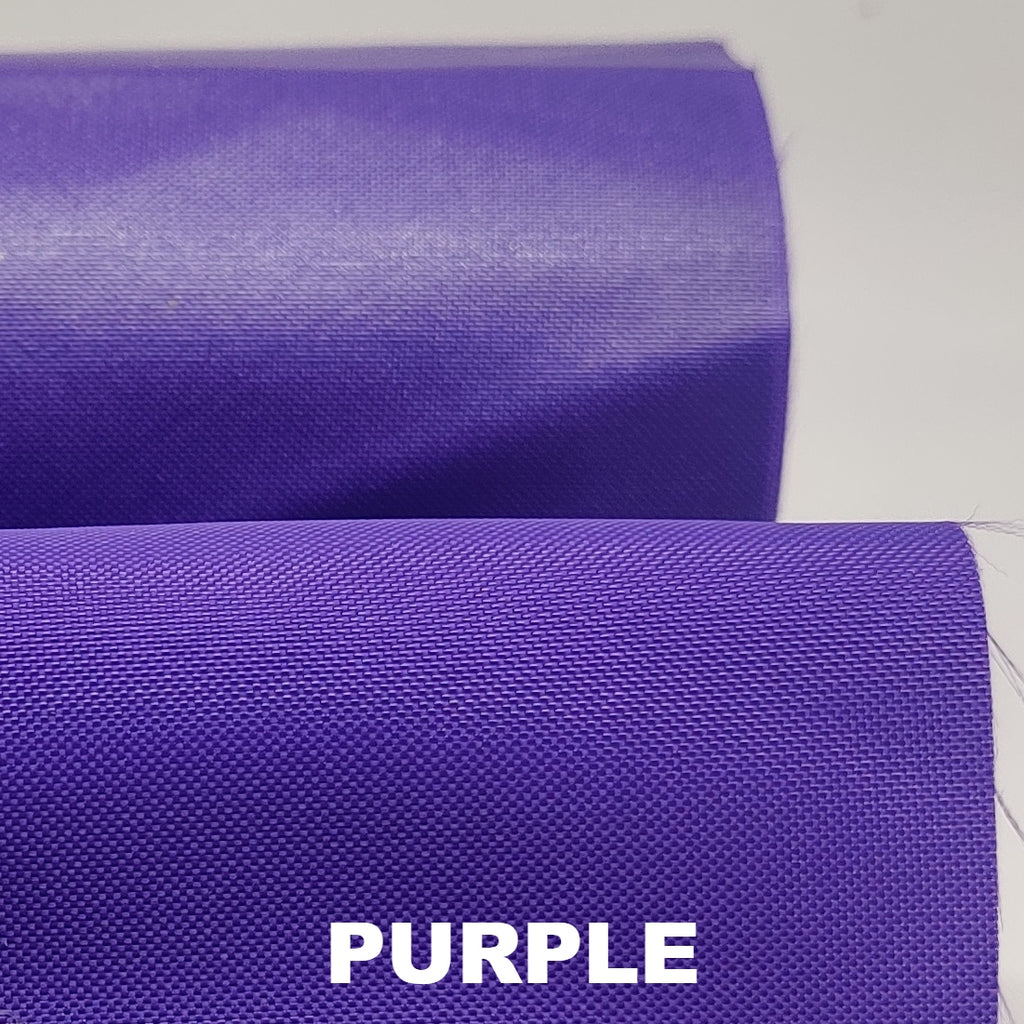 Purple medium weight nylon with PU coating