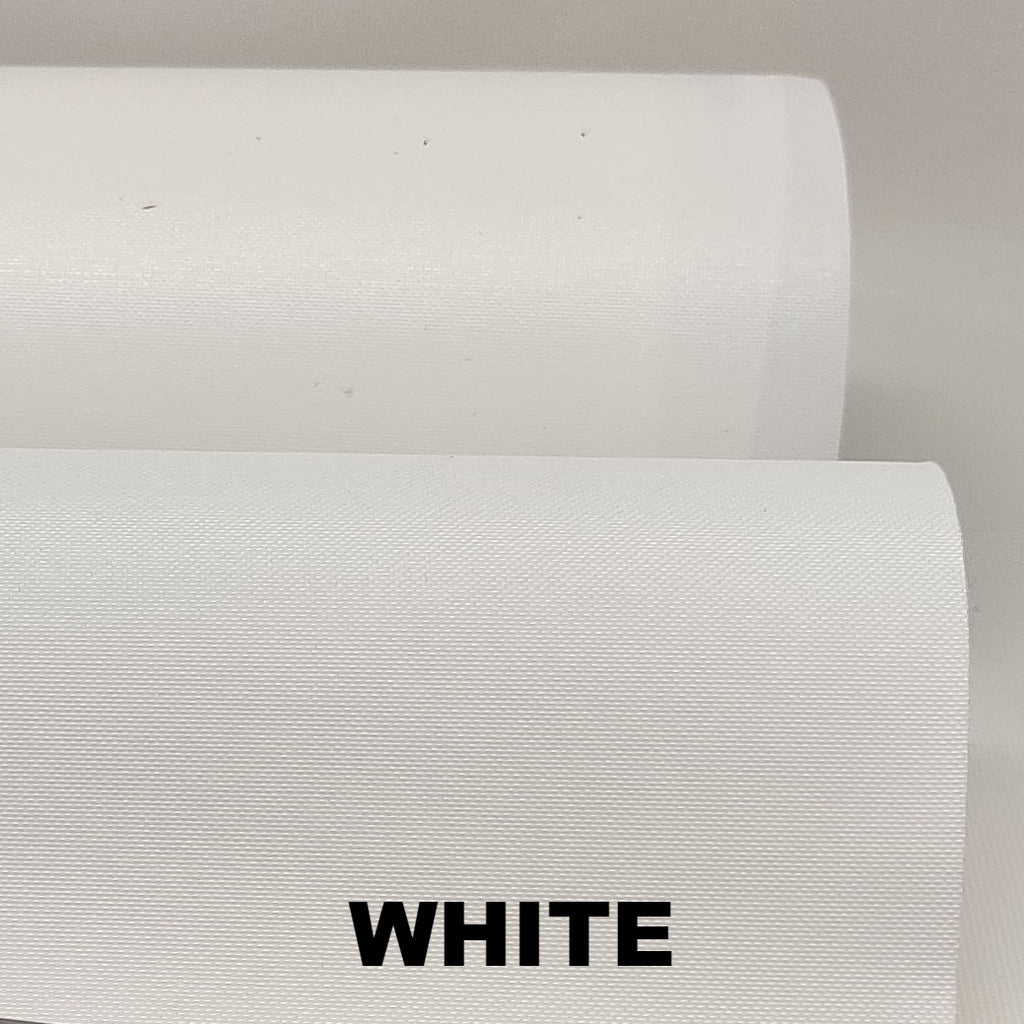 White medium weight nylon with PU coating