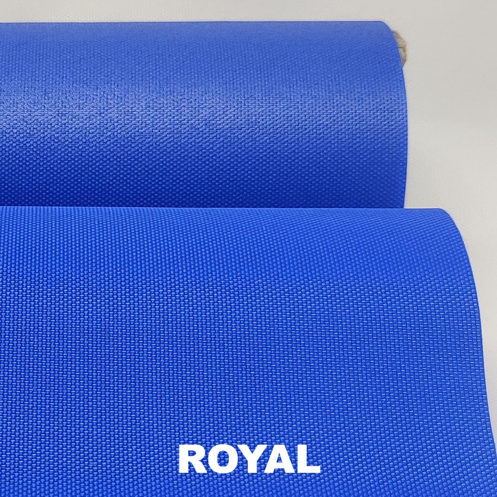 Royal blue heavier weight PU coated nylon
