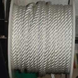 White polyester 10 millimetre cord