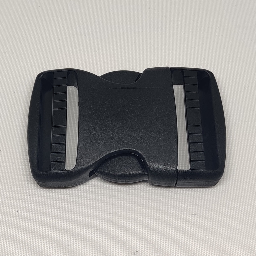 40 millimetre black plastic double side-release buckles from ITW Nexus