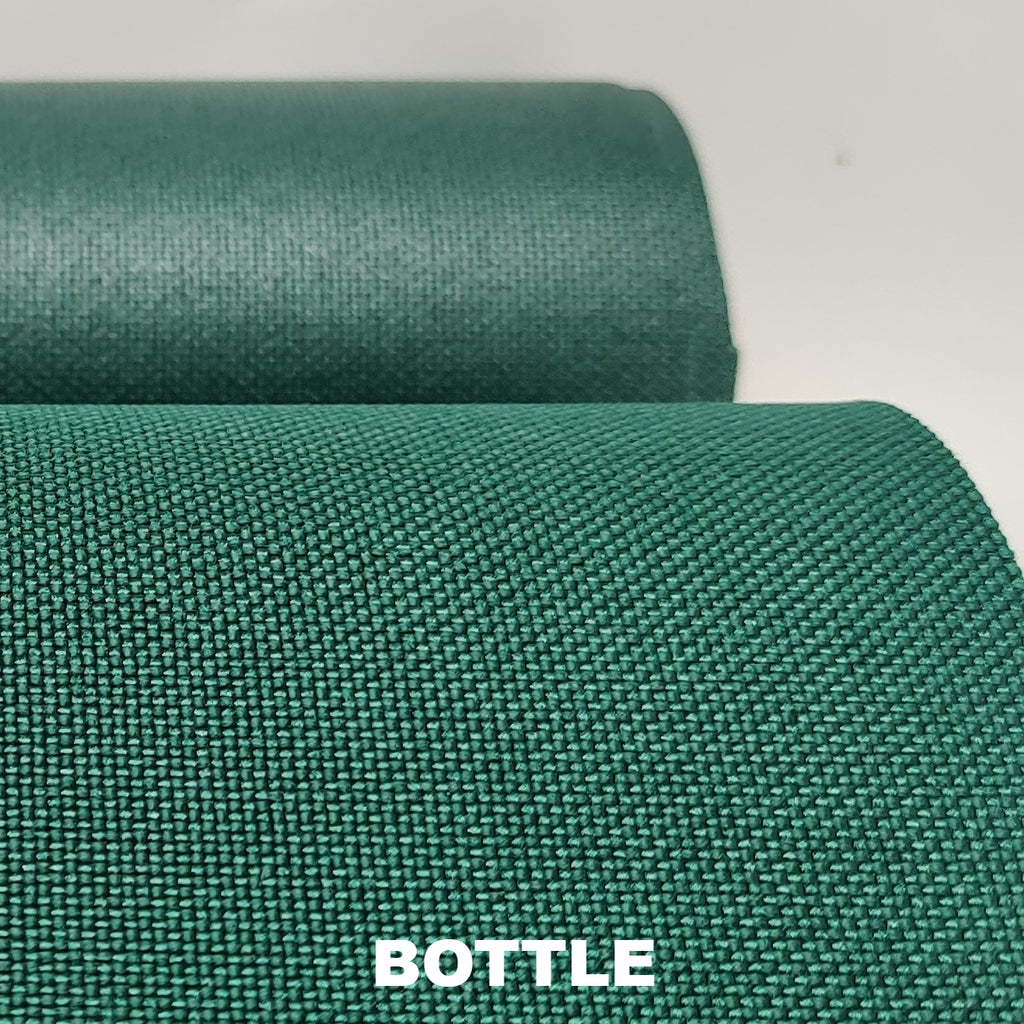 Bottle green extra heavy-duty waterproof fabric
