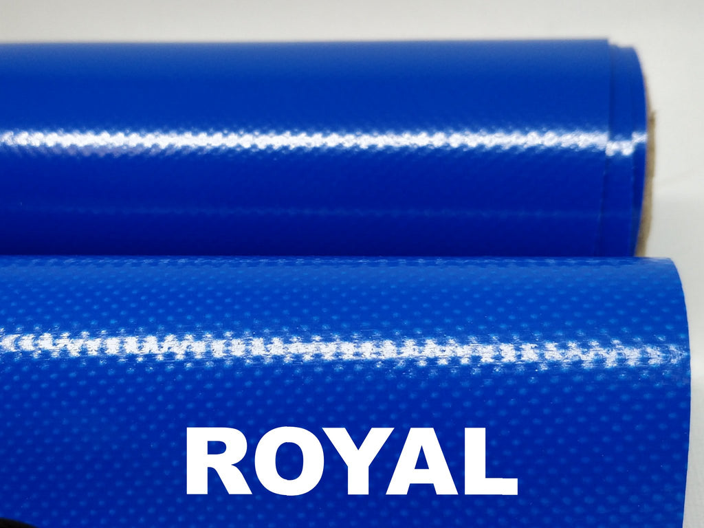 Royal blue heavy duty PVC