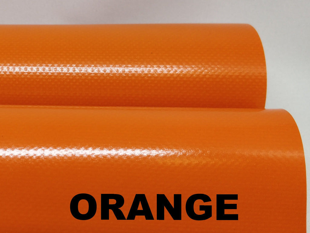 Orange heavy duty PVC