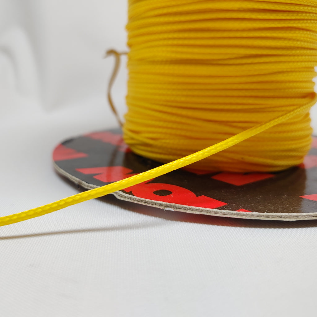 Yellow 1.8 millimetre kiteline freestyle cord