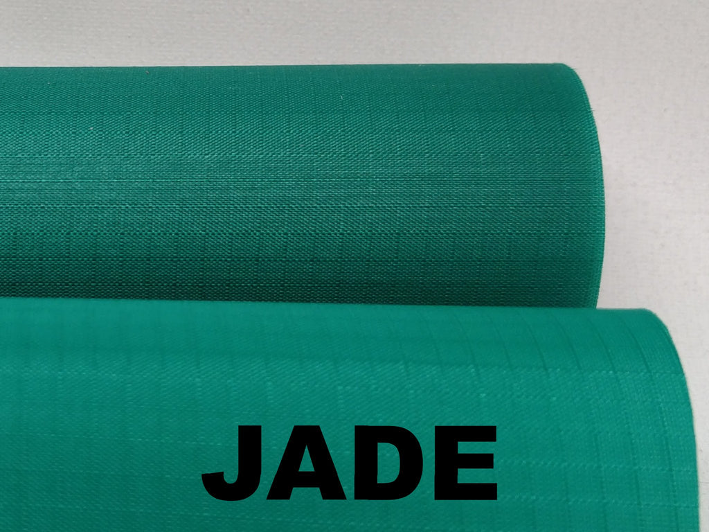 Jade green crisp nylon ripstop