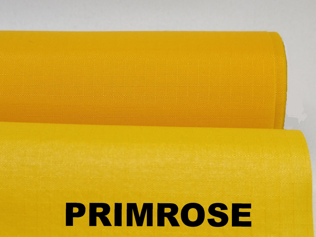 Primrose yellow crisp nylon ripstop