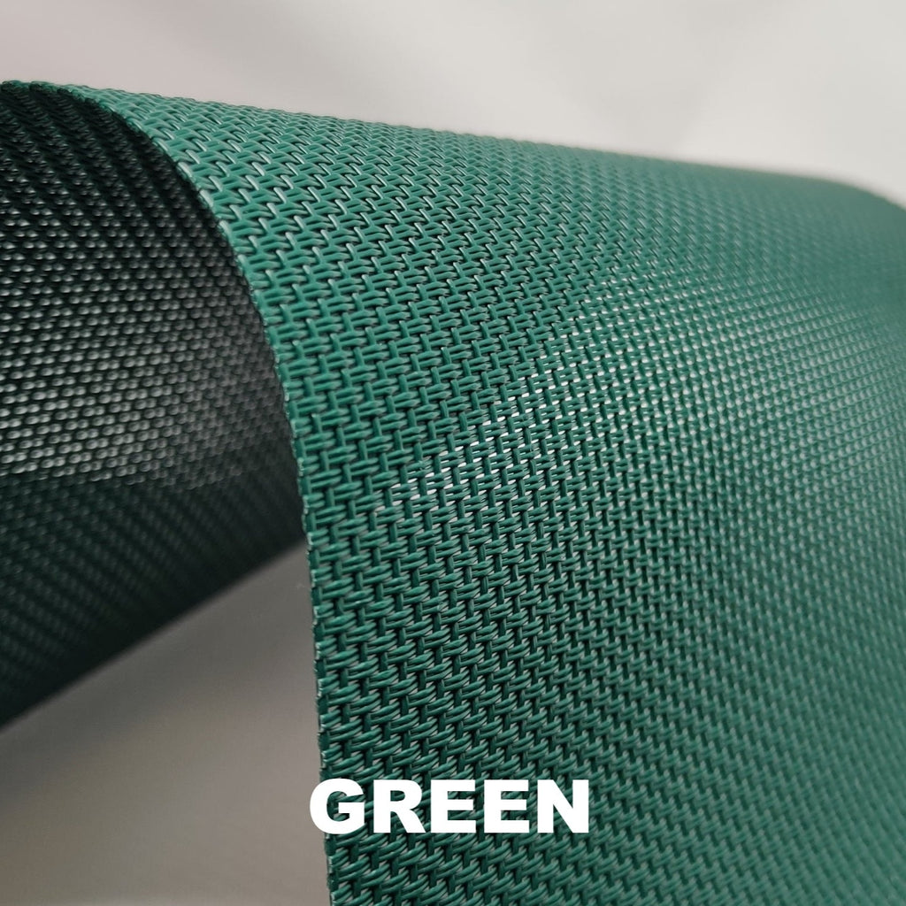 Green Sunsure vinyl polyester mesh 