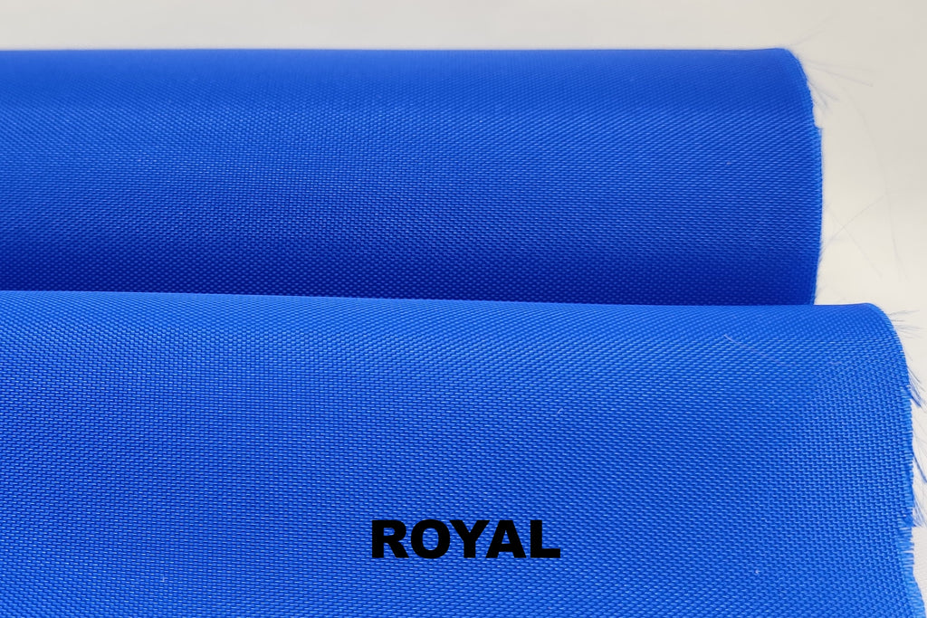 Royal blue uncoated nylon