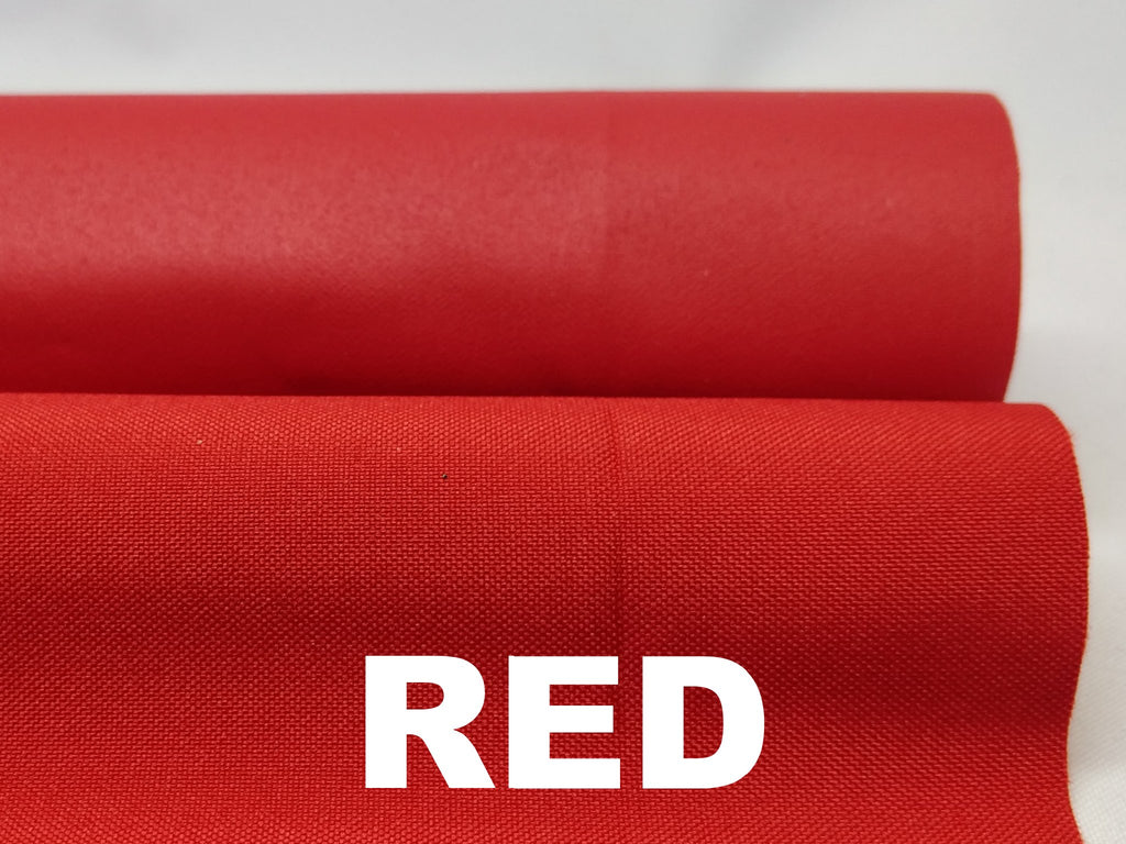 Red water resistant polyester
