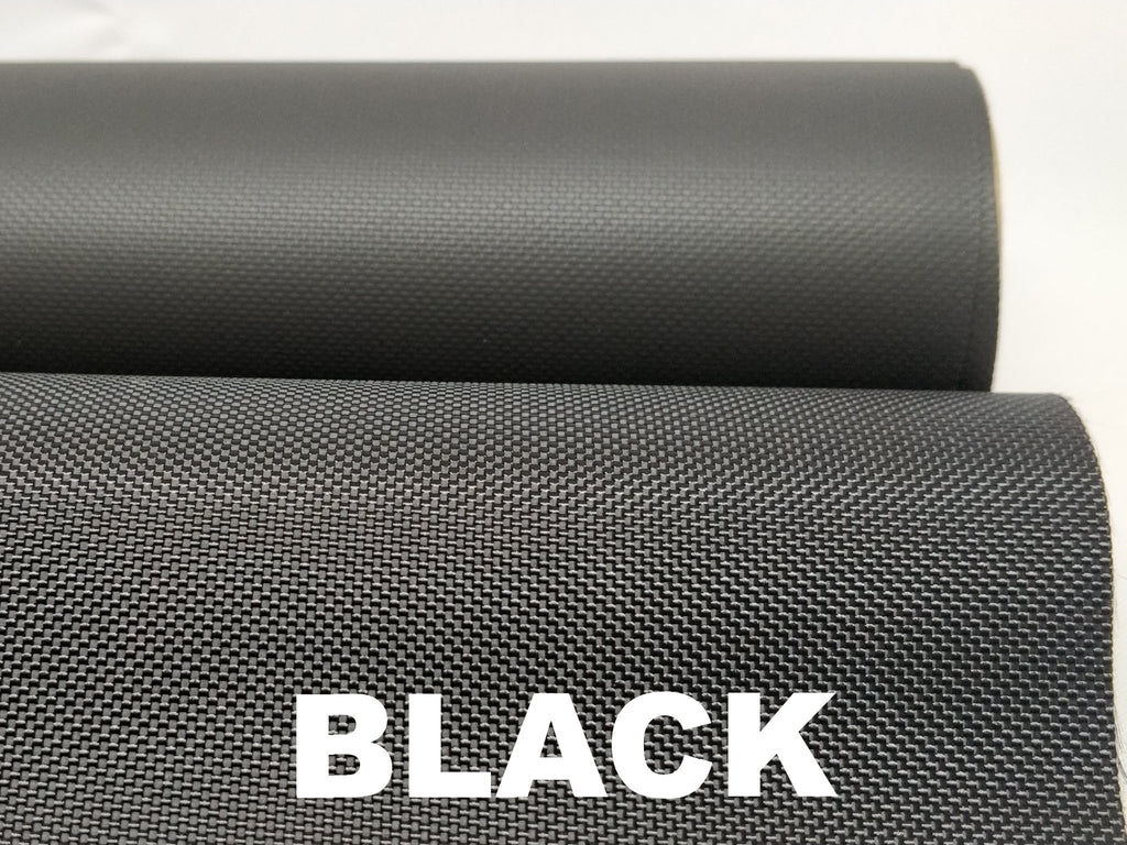 Black UV resistant polyester