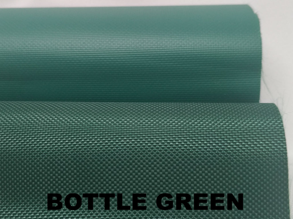 Bottle green UV resistant polyester