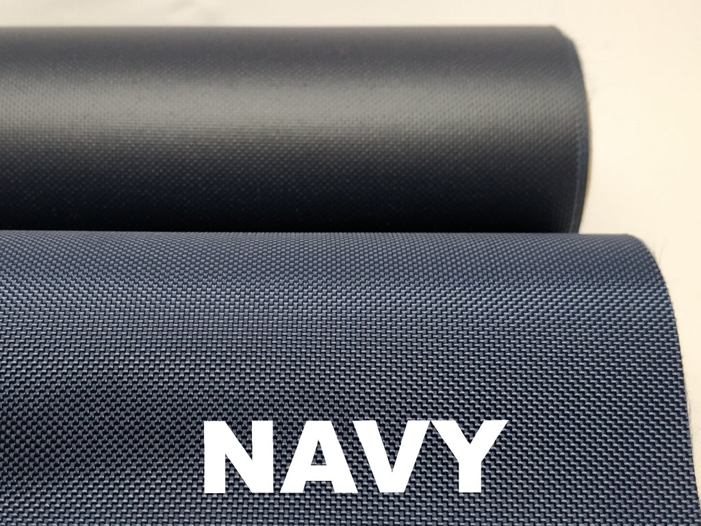 Navy blue UV resistant polyester