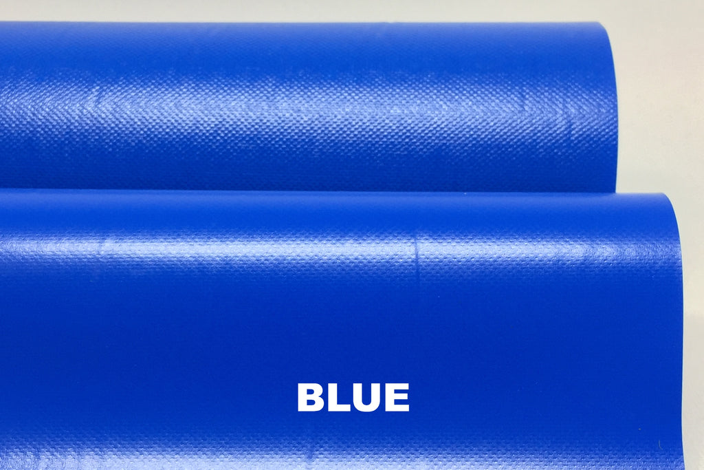 Royal blue lightweight PVC