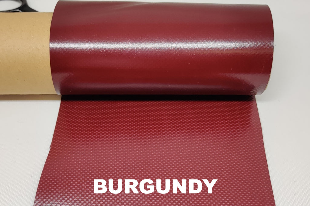 Burgundy heavy duty PVC