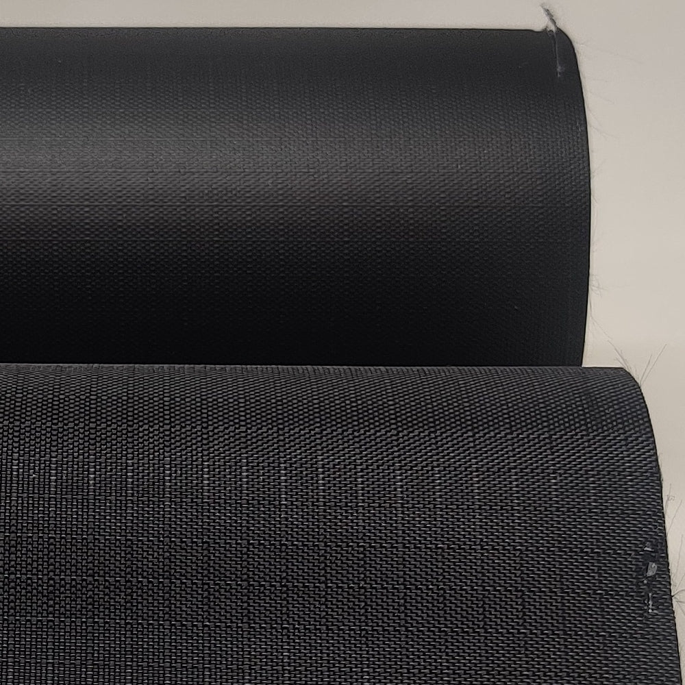 Black medium weight polyester ripstop