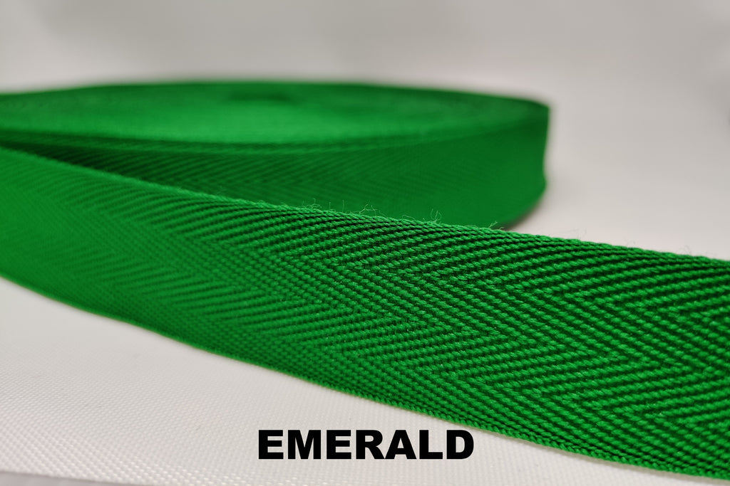 Emerald green polyester binding tape